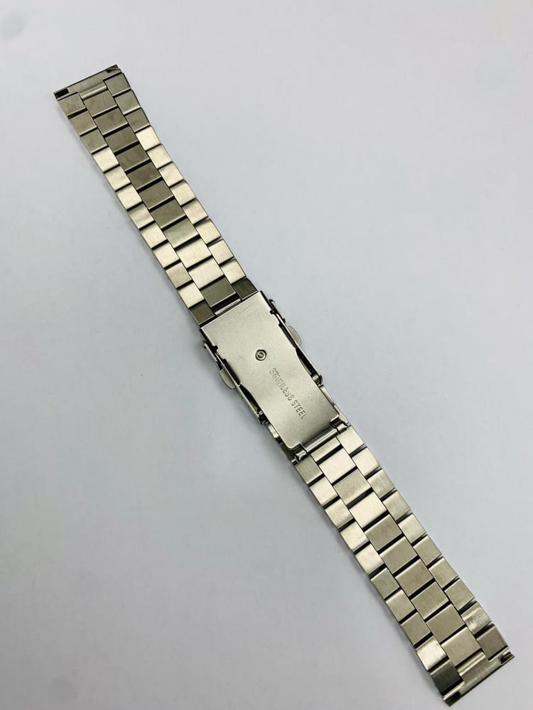 Seiko 20mm stainless on sale steel watch band